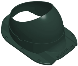 Элемент проходной Krovent Base-VT Cascade 125/150 зеленый изображение, анонсные картинки товара