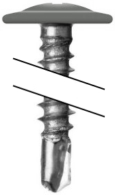 Саморез ПШС 4,2х16 RAL 7005 (1000) изображение, анонсные картинки товара