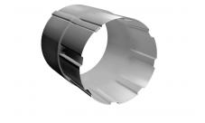 Соединитель трубы 100 мм RAL 9003 сигнальный белый изображение, анонсные картинки товара