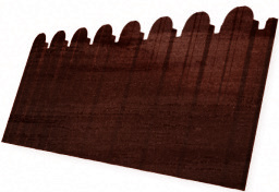 Профнастил C10B фигурный 0,45 Print Elite с пленкой Choco Wood TwinColor изображение, анонсные картинки товара