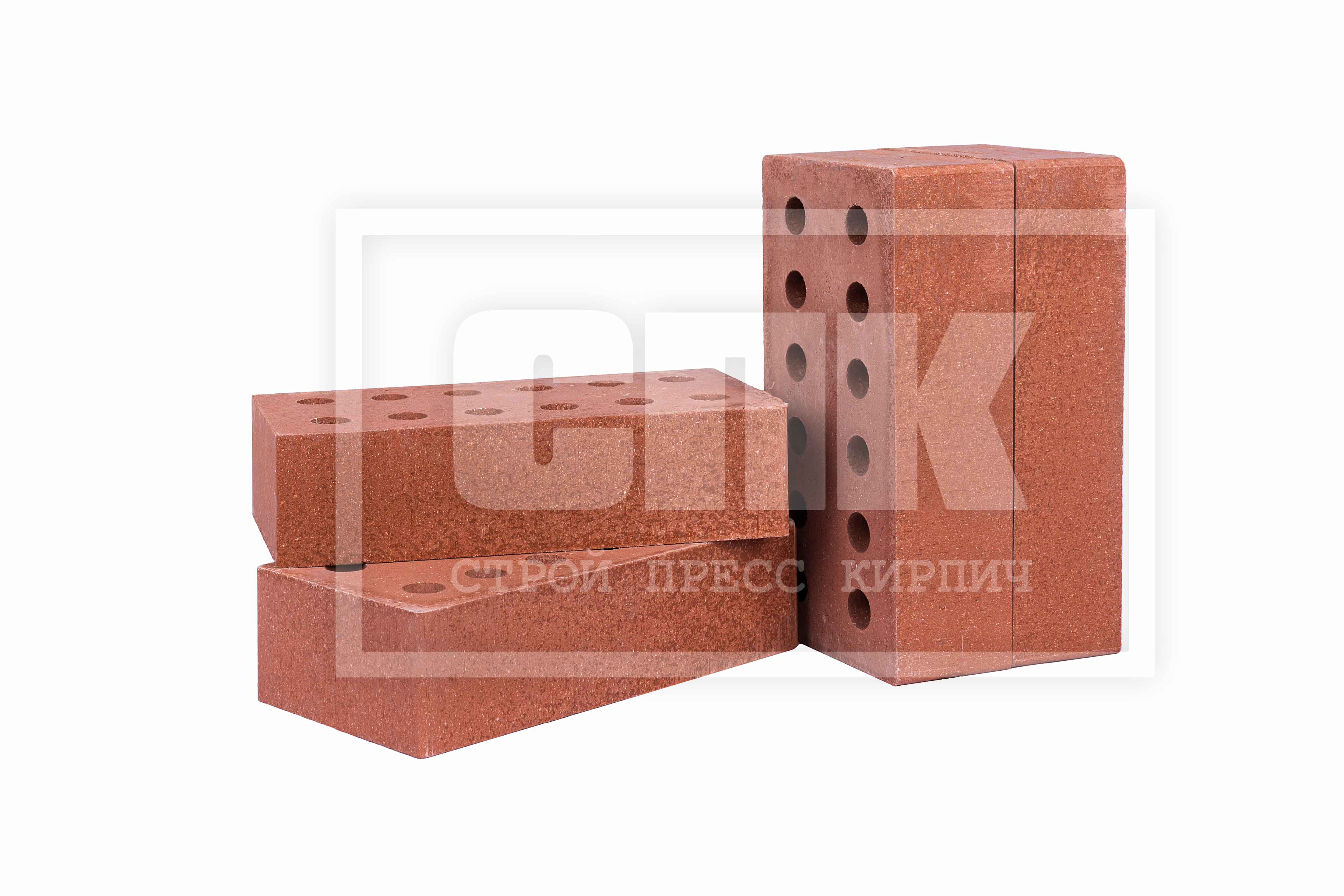 Кирпич облицовочный "Красный Гранат" целый изображение, анонсные картинки товара
