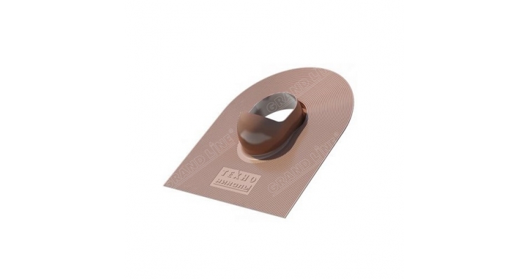 Проходной элемент ТехноНИКОЛЬ (Шинглас), коричневый изображение, анонсные картинки товара