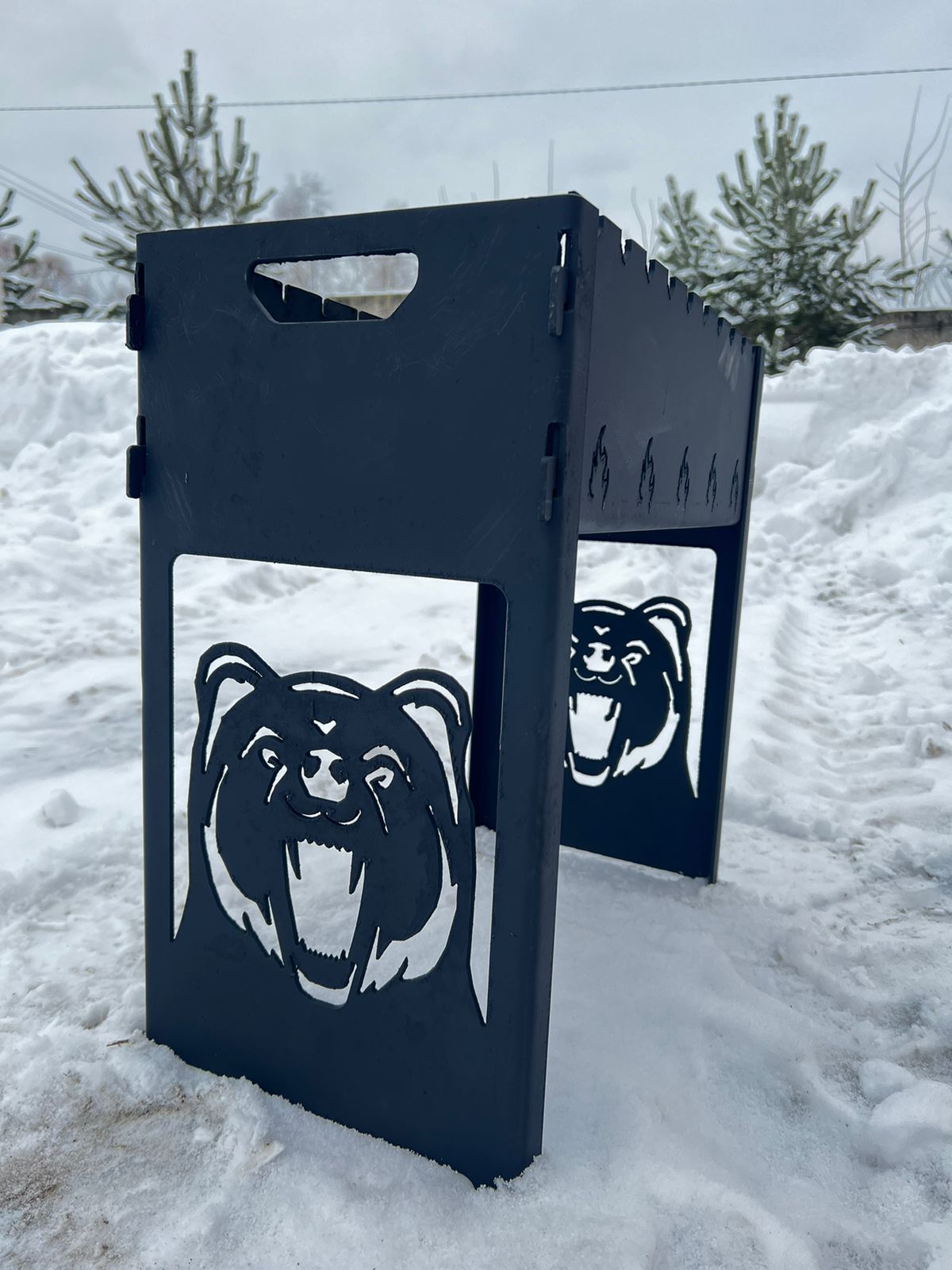 Мангал Искра (мини разборный) изображение, анонсные картинки товара