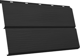 ЭкоБрус 3D Grand Line 0,45 Drap с пленкой RAL 9005 черный изображение, анонсные картинки товара