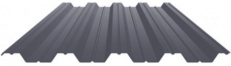 Профнастил НС44R 0,7 PE-Double RAL 7024 мокрый асфальт изображение, анонсные картинки товара