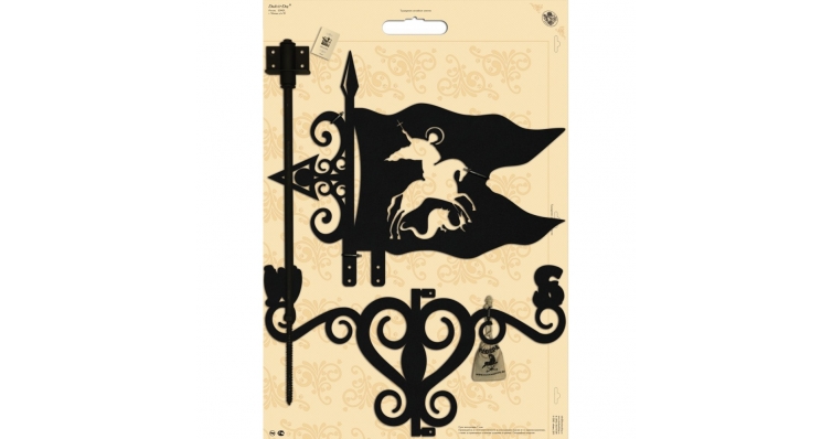 Флюгер Люкс Duck & Dog Л05 Георгий Победоносец изображение, анонсные картинки товара