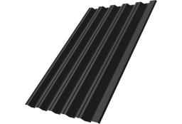 Профнастил НС35R 0,5 Satin RAL 9005 черный изображение, анонсные картинки товара