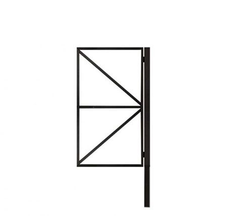 Калитка №52/2 1,05*2,20м (коричневая) изображение, анонсные картинки товара