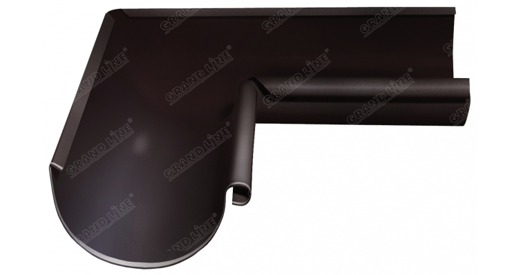 Угол желоба внутренний Optima 90 гр 125мм RR 32 темно-коричневый изображение, анонсные картинки товара