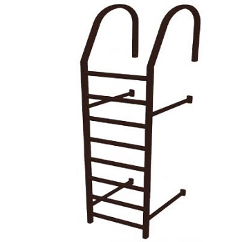 Лестница стеновая Grand Line RAL 7005 3м изображение, анонсные картинки товара