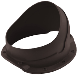 Элемент проходной Krovent Base-VT Kvinta 125/150 коричневый изображение, анонсные картинки товара