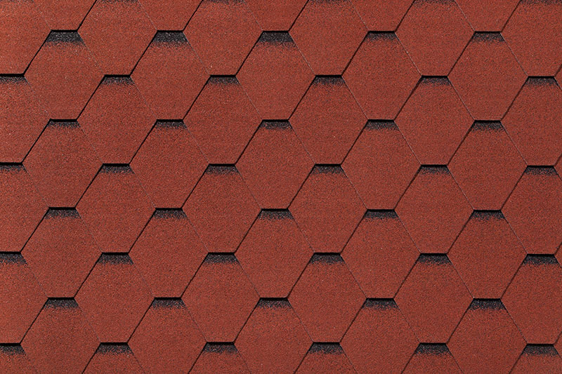 RoofShield черепица Фемили Лайт Модерн (3м2) Красный с оттенением изображение, анонсные картинки товара