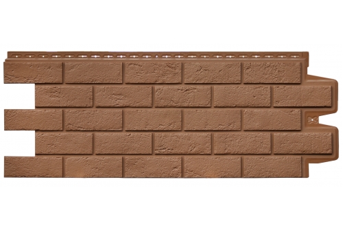 Фасадная панель Grand Line Состаренный кирпич Classic глина изображение, анонсные картинки товара