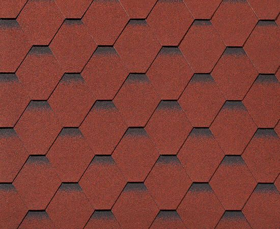 RoofShield черепица Классик Стандарт (3м2) Красный с оттенением изображение, анонсные картинки товара