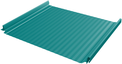 Кликфальц Pro Gofr 0,45 PE RAL 5021 водная синь изображение, анонсные картинки товара