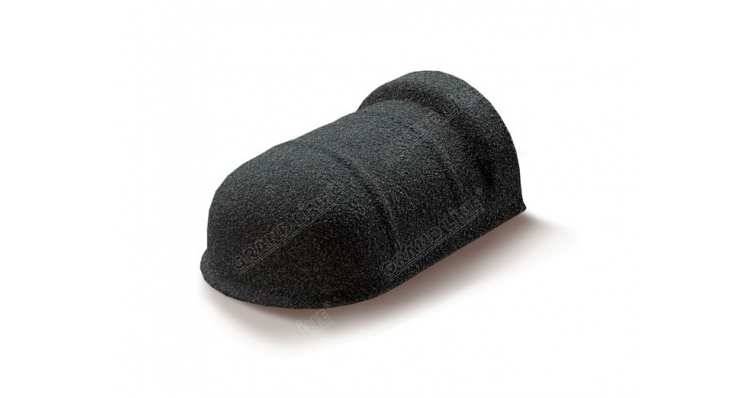 Наконечник полукруглого конька Mtile серый изображение, анонсные картинки товара