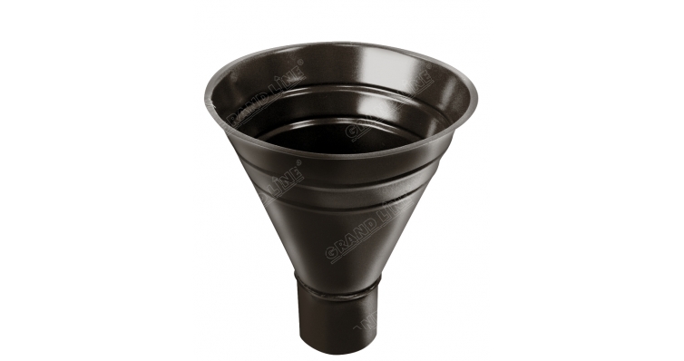 Воронка водосборная, 250/90 мм RR 32 темно-коричневый изображение, анонсные картинки товара