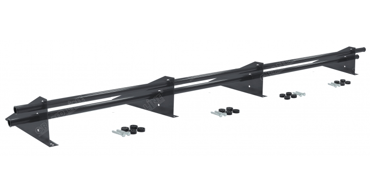 Снегозадержатель трубчатый универсальный Optima плюс RAL 7024 3м изображение, анонсные картинки товара