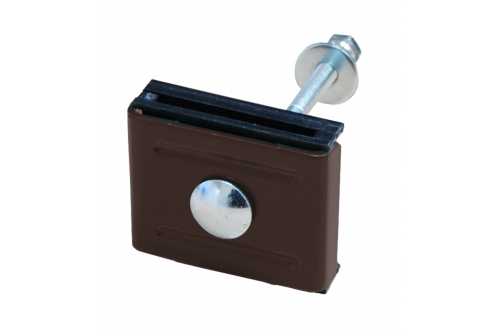 Крепление Скоба и болт М6х25 RAL 8017 изображение, анонсные картинки товара