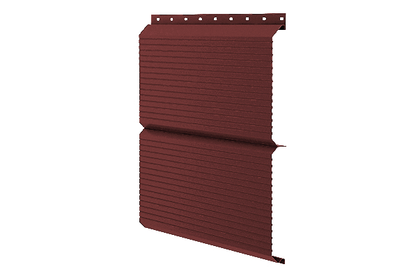 ЭкоБрус Гофр Grand Line 0,5 Сатин RAL 3011 коричнево-красный изображение, анонсные картинки товара