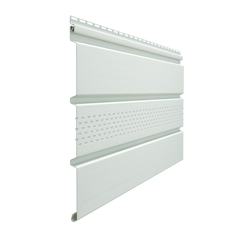 Döcke STANDARD Софит с центральной перфорацией (Пломбир) изображение, анонсные картинки товара