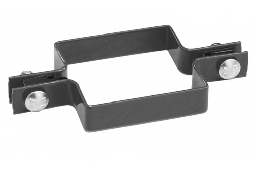 Крепление хомут 80х80 RAL 9005 изображение, анонсные картинки товара