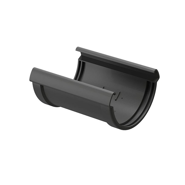 Döcke LUX Соединитель желобов (Графит) изображение, анонсные картинки товара