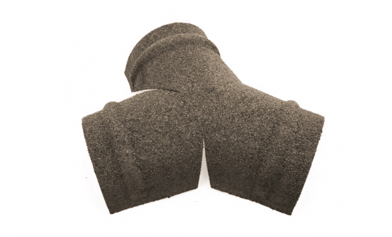 Тройник Y конька полукруглого КЧ GL какао изображение, анонсные картинки товара