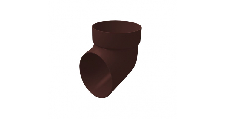 Колено сливное ПВХ Grand Line шоколадное (RAL 8017) изображение, анонсные картинки товара
