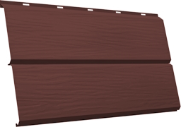 ЭкоБрус 3D Grand Line 0,45 ПЭ с пленкой RAL 3009 оксидно-красный изображение, анонсные картинки товара