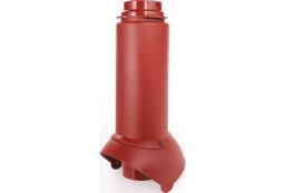 Выход канализации Krovent Pipe-VT 110/125 Изолированный красный изображение, анонсные картинки товара