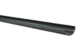 Желоб полукруглый Optima 125мм 2м RAL 7024 изображение, анонсные картинки товара