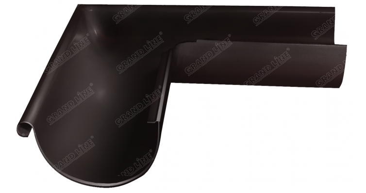 Угол желоба внешний Optima 90гр 125мм RR 32 темно-коричневый изображение, анонсные картинки товара