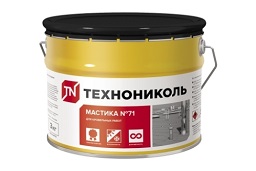 Мастика герметизирующая ТЕХНОНИКОЛЬ №71, ведро 3кг изображение, анонсные картинки товара