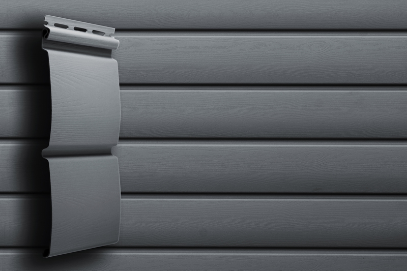 Сайдинг Блок-хаус Grand Line Acryl графит (3,0м) изображение, анонсные картинки товара