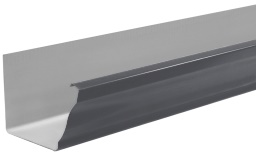 Желоб прямоугольный Vortex Project 210 мм 3м RAL 7024 мокрый асфальт изображение, анонсные картинки товара