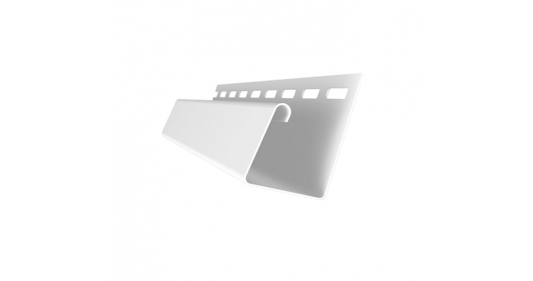 Профиль универсальный J 7/8'' Grand Line ЯФАСАД Classic белый (3,0м) изображение, анонсные картинки товара