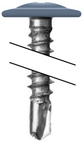 Саморез ПШС 4,2х19 RAL 5014 (1000) изображение, анонсные картинки товара