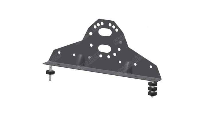 Кронштейн снегозадержателя NEW Grand Line RAL 7004 изображение, анонсные картинки товара