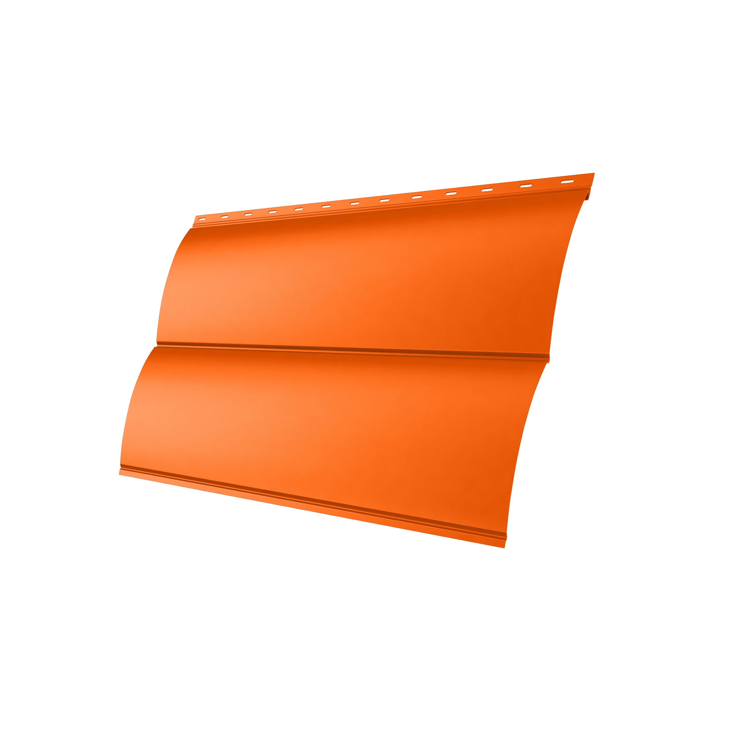 Блок-хаус new Grand Line 0,45 PE с пленкой RAL 2004 оранжевый изображение, анонсные картинки товара