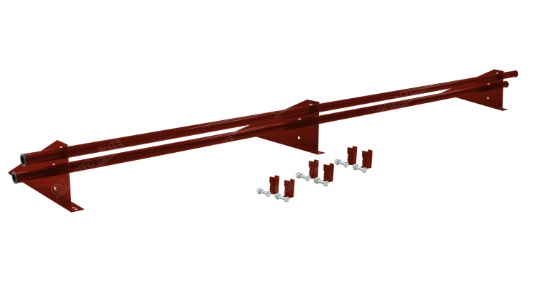 Снегозадержатель трубчатый для фальцевой кровли Optima RR 29 3м изображение, анонсные картинки товара