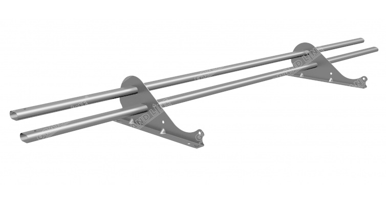 Снегозадержатель трубчатый Snow Kit RAL 9006 1м изображение, анонсные картинки товара