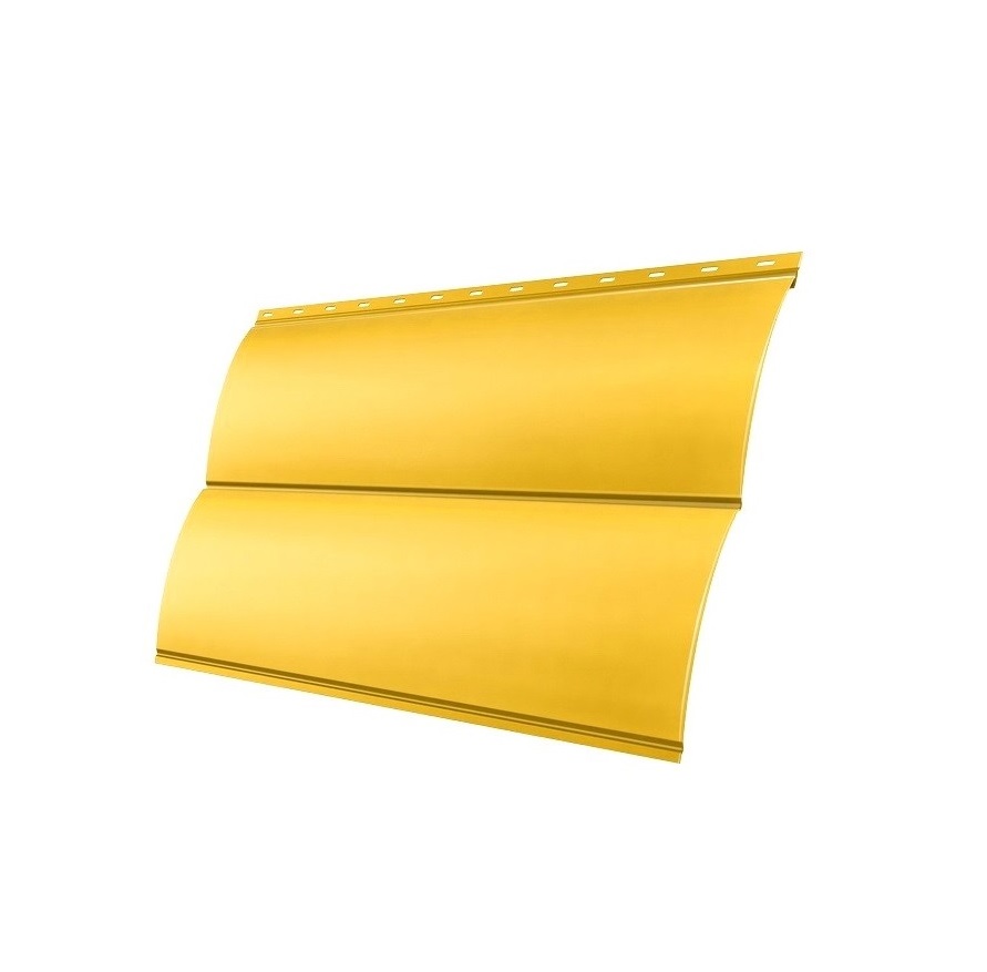 Блок-хаус new Grand Line 0,45 PE с пленкой RAL 1018 цинково-желтый изображение, анонсные картинки товара