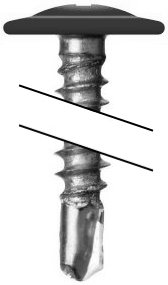 Саморез ПШС 4,2х16 RAL 9005 (1000) изображение, анонсные картинки товара