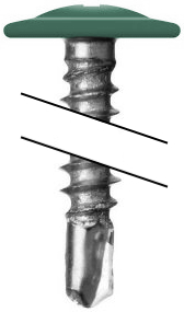 Саморез ПШС 4,2х19 RAL 6000 (1000) изображение, анонсные картинки товара