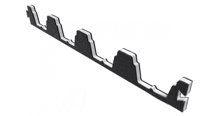 Уплотнитель Н75 коньковый 30х0,75 (шт) изображение, анонсные картинки товара