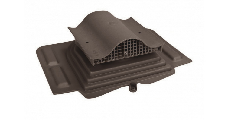 Вентиль кровельный универс. PELTI - KTV шоколадный изображение, анонсные картинки товара