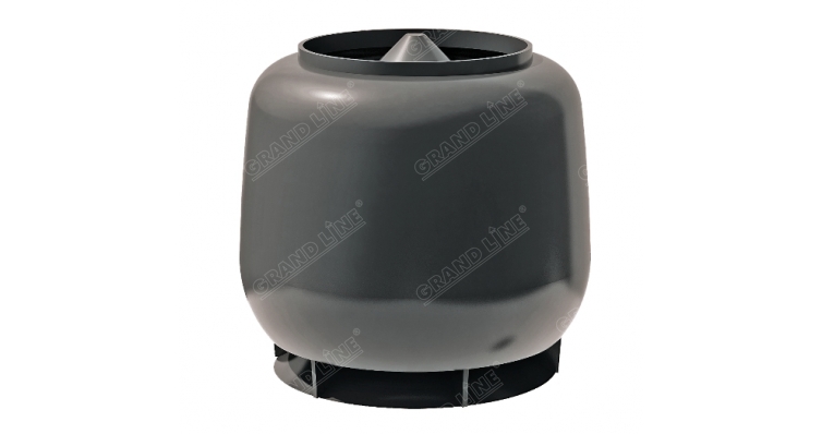 Колпак ТехноНИКОЛЬ D 110 RR, серый изображение, анонсные картинки товара