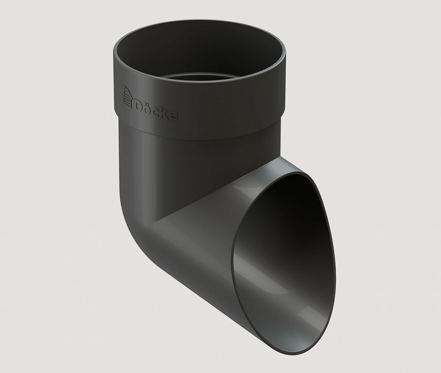 Döcke STANDARD Наконечник 80 мм (Серый 7024) изображение, анонсные картинки товара