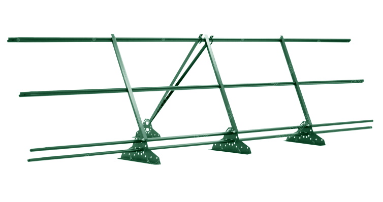 Ограждение кровельное со снегозадержателем на фальц Grand Line 0,9х3м RAL 6005 изображение, анонсные картинки товара